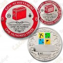 Geo Achievement 100 Finds - Coin + Pin