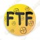 Crachá FTF - Amarelo
