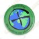 Geocaching button - World is our playing field