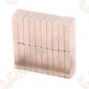 &Iacute;manes neodimios 20x4x2mm - Conjunto de 5