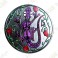 Géocoin "Gecko" - Roxo