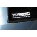 Sticker Making Tracks trackable para ve&iacute;culo (exterior)