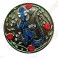 Geocoin "Gecko" - Blue White Red