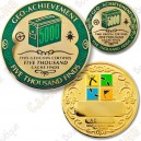 Geo Achievement 4000 Finds - Coin + Pin