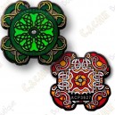 Geocoin "Celtic lucky clover"