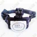 Lanterna de cabe&ccedil;a 8 LED
