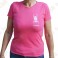 Trackable "Travel Bug" T-shirt for Women - Pink
