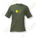 T-Shirt "Power caching" for men - Khaki
