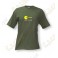 T-Shirt "Power caching" for men - Khaki