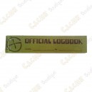 Pequeno logbook "Official Logbook" PET