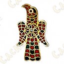 Geocoin "Eagle Fibula" - Ouro