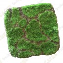 Artificial moss carpet