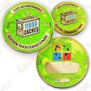 Geo Achievement&reg; 11 000 Finds - Coin + Pin
