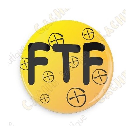 Badge FTF - Jaune