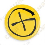 Badge Geocaching - Jaune