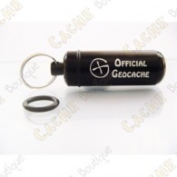 Micro cache "Official Geocache" - Black