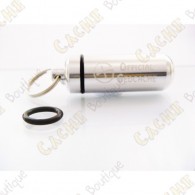 Micro capsule "Official Geocache" 5 cm - Grise