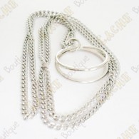 Chain for trackable marble