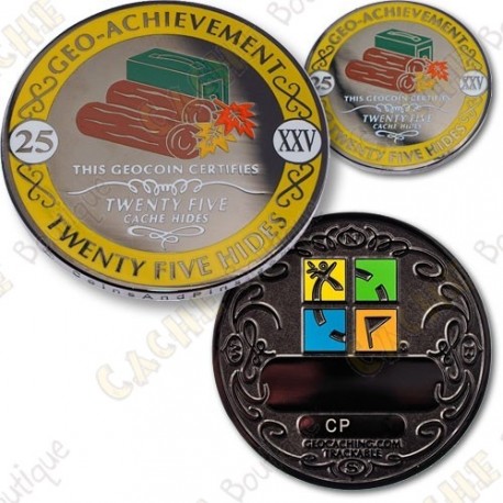 Geo-Glas Weihnachten Geocoin Trackable Geocaching