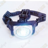 Lampe frontale 8 LED