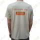 Trackable "Discover me" T-shirt for Men - Sand