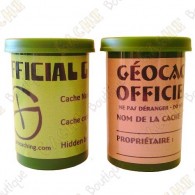 Film canister cache - Green