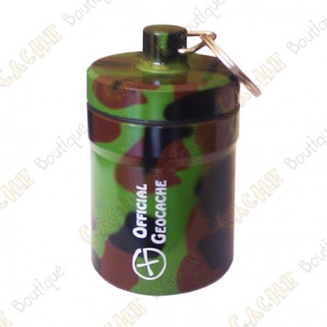 Micro cache "Official Geocache" 8 cm - Camuflagem