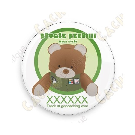 Badge Brugse Beer III - Trackable