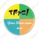 Badge Team Name x 100 - Personnalisable