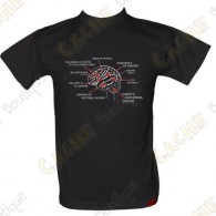  T-shirt 100% algodão, 200g/m2. 