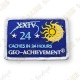 Geo Achievement® 24 Hours 24 Caches - Patch