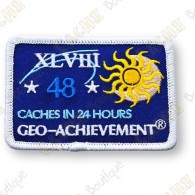 Geo Achievement® 24 Hours 48 Caches - Patch