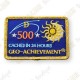 Geo Achievement® 24 Hours 500 Caches - Parche