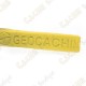 Bracelet silicone - Geocaching, this is our world - Jaune