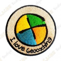  Geocaching logo patch. 