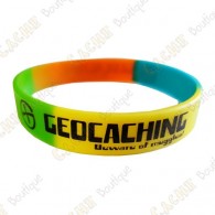 Bracelet silicone Geocaching - Color