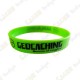 Bracelet silicone Geocaching Enfants  - Vert