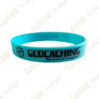 Bracelet silicone Geocaching Enfants  - Bleu