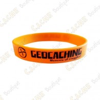 Pulsera de silicona Geocaching niños - Anaranjado