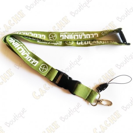 Lanyard Geocaching - Vert