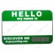 Name tag trackable - Verde