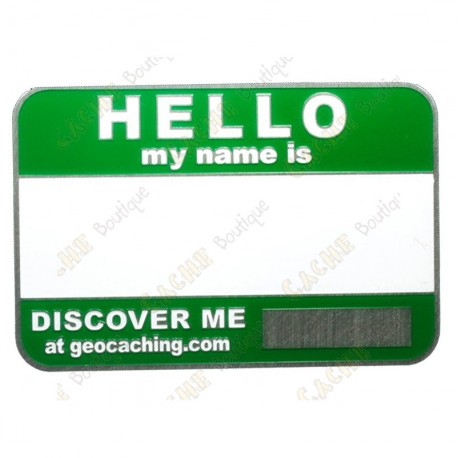 Name tag trackable - Green