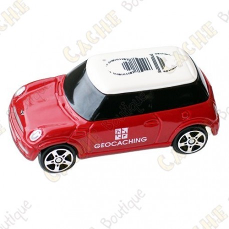 Mini Cooper trackable - Rouge