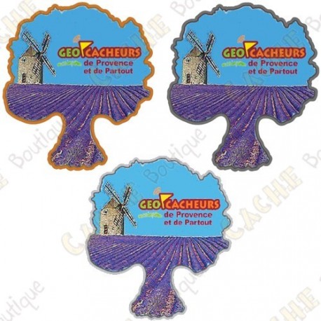 Geocoin "Géocacheurs de Provence" - Pack of 3