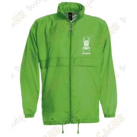 Parka como "K-Way" - verde