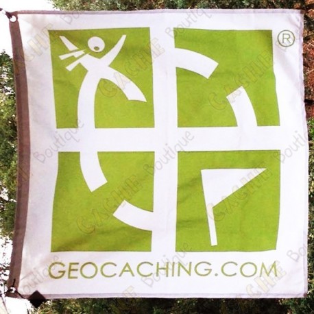 Geocaching Bandera rastreable - Modelo gran