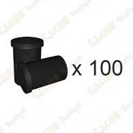 Mega-Pack - Film canister noir x 100