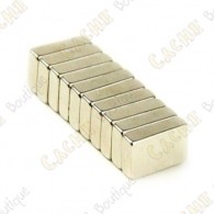 Neodynium magnets 20x4x1mm - Pack of 5