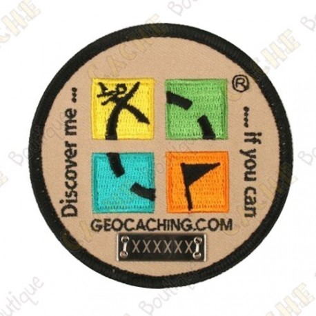 Patch Geocaching trackable - Rond