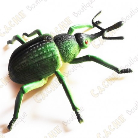 Cache "insect" - Large green beetle
